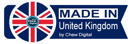 Made in the United Kingdom by Chew Digital
